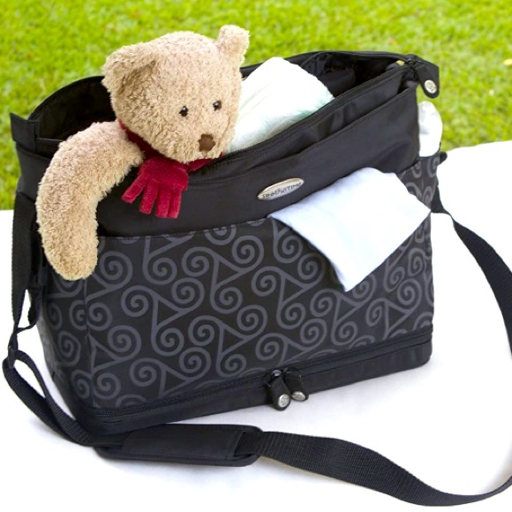 SootheTIME Diaper Bag with portable cot - never used - Changing Bag, baby Travel